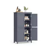 Songmics Kopalniška omarica 30x60x110 cm Siva