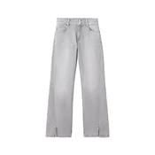 MANGO KIDS Kavbojke siv denim