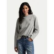 Polo Ralph Lauren Bluza 211967105003 Siva Straight Fit