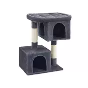 Songmics Mačje drevo 68x48x101 cm Siva