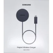 SAMSUNG Bezicni brzi punjac za mob telefone,25W EP-P2900-BBE crni