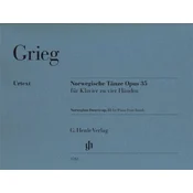 GRIEG:NORWEGIAN DANCES OP.35 FOR PIANO FOUR HANDS