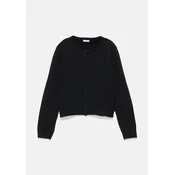 Pull&Bear Pletena jopa črna