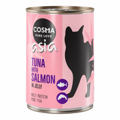 Cosma Asia v želatini 6x400 g - Tuna z rakovim mesom