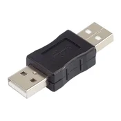 PremiumCord Redukcija USB 2.0 A-A, moški/moški