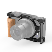 Kletka SmallRig z lesenim ročajem za fotoaparat Sony ZV1 2937