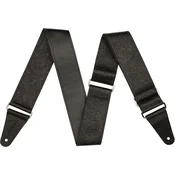Fender Tooled Leather Guitar Strap 2 Black Pas za kitaro (Kot novo)