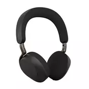 Jabra Evolve3 75 MS Bluetooth Stereo Headset Wireless Active Noise Cancellation 6 Microphones MS Teams Certified Includes USB-C Bluetooth Adapter
