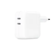 Apple napajanje 2, Type-C prikljucak (35 W, PD brzo punjenje, nasljednik modela MNWP3ZM/A) bijelo MW2K3ZM/A
