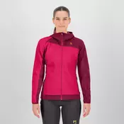 Karpos AVERAU W FULL-ZIP HOODIE FLEECE, ženska pohodna jopa, roza 2532081