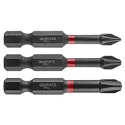 slomart Graphite udarni bita PH1/2/3 x 50 mm, 3 kom.