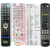 General GRAND PRIX LT200COMBI - compatible General-branded remote control