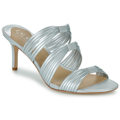 Lauren Ralph Lauren Natikace LORRAINE-SANDALS-HEEL SANDAL Srebrna