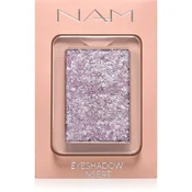 NAM Foil Eyeshadow bleščeča senčila za oči odtenek 1 Frosty Silver 2.5 g