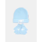 Sinsay - Set: Kapa sa rukavicama Cinnamoroll - bledoplavo