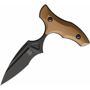 Bastinelli Creations MANAIA Push Dagger Coyote