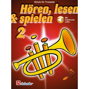 HOREN, LESEN & SPIELEN 2 SCHULE FUR TROMPETE + AUDIO ACCESS