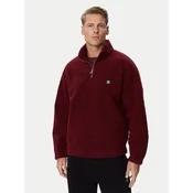 HUGO Flis Derylong 50567951 Bordo rdeča Relaxed Fit