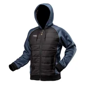 slomart NEO TOOLS pletena jakna z zaščitno kapuco XXXL