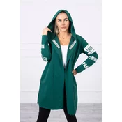 Coatee with green subtitles