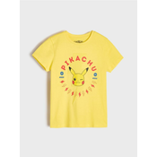 Sinsay - Majica Pokémon - žuto