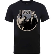 The Doors Majica Retro Circle Unisex Black XL