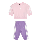 ADIDAS SPORTSWEAR Športna trenirka Essentials lila/puder/bela