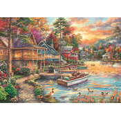 Schmidt - Puzzle Pinson: Obalna vecer - 1 000 dijelova