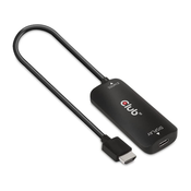 Club 3D HDMI + Micro USB auf USB Typ-C 4K120Hz/8K30Hz, aktiver Adapter-CAC-1336