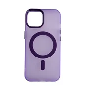 Silikonska futrola Magsafe FLURO COLOR Iphone 13/14 LJUBICASTA