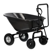 Garden Line ČRNI VRTNI VOZ 160 L *7385