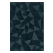 Plavozeleni rucno raden vunen tepih 160x230 cm Shard Teal – Flair Rugs
