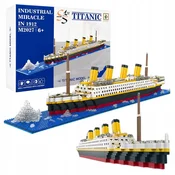 shumee Ladja Titanik 1878 El Zbirateljski model 56 cm Velika 3D figura