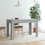 Blagovaonski stol boja hrasta 120x60x76 cm konstruirano drvo