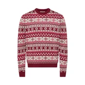 Only & Sons Pulover ONSX-MAS 2 kremna/rubin rdeča/brusnica