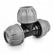 shumee T-kos za PE cevi Bradas DSRA10T25 25x25mm sistem kapljanja