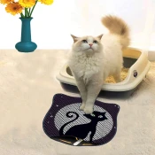 Aberto Design Prostorika za toalet za macke Kdkafa0242, 40 x 50 cm, Šarena