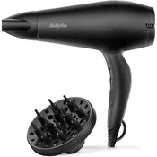 BaByliss Sušilnik za lase BaByliss Power Smooth 2000 W - črn, dva nastavka, zaščita pred pregrevanjem, hitro sušenje.