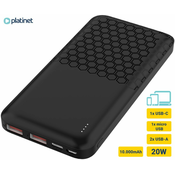 Power bank PL PMPB10OP17B 10000 mAh 20W crni