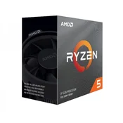 AMD CPU Desktop Ryzen 5 6C/12T 3600 (4.2GHz,36MB,65W,AM4) box with Wraith 100-100000031BOX Stealth cooler