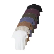 Abercrombie & Fitch Majica ESSENTIAL bež/safir/rjava/oliva/lila/črna/bela