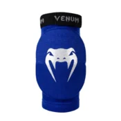 Venum Kontact Elbow Pads, Royal Blue/Silver - 10 oz