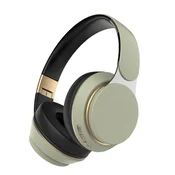 INF Brezžične over-ear slušalke z globokim basom, 40mm, zložljive Green, (5000296254)