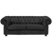 Landscape CHESTERFIELD ZOFA, temno siva tekstil