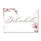 Personal Tabla dobrodošlice/plakat - Magnolija