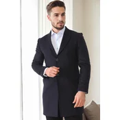 PLT9398 DEWBERRY MENS COAT-NAVY BLUE
