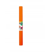 shumee Oranžen šolski krep papir 50 x 200 cm