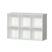 oliver furniture vodoravni stenski regal 3x2