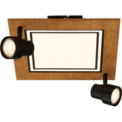 Brilo - LED stropna svetiljka LED/12W/230V + 2xGU10/9W 3000K