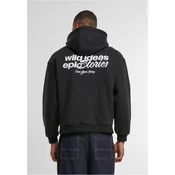 Mens hoodie Wild Stories black